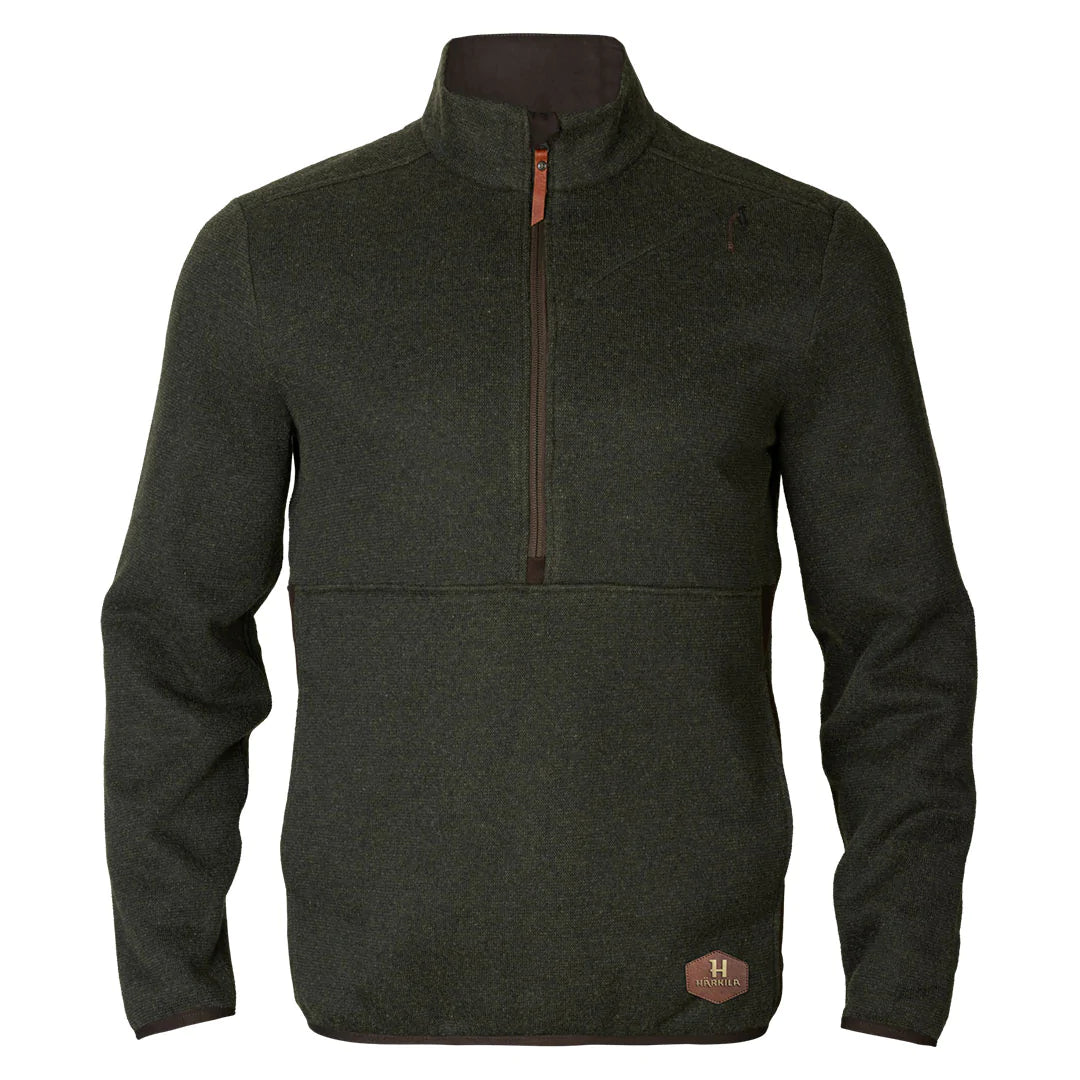 Harkila Men's Metso Half Zip - Willow Green