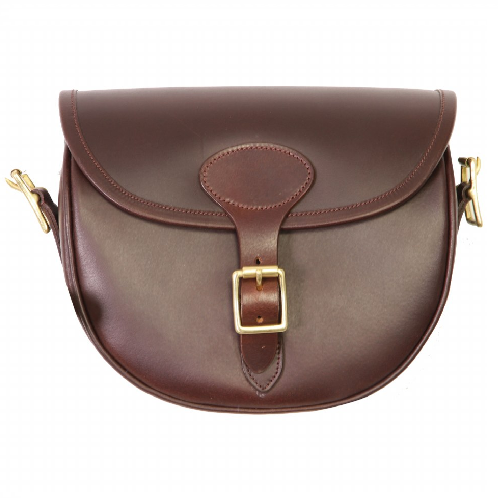 GMK Stockbridge Leather Cartridge Bag - Dark Brown