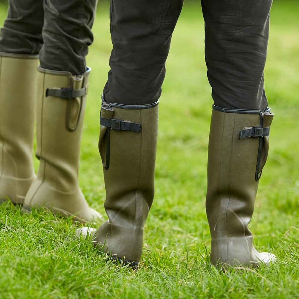Le Chameau Men's Vierzonord Plus Neoprene Wellington Boots - Iconic Green