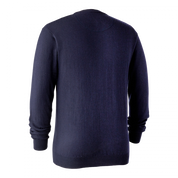 Deerhunter Kingston Knit with V-Neck - Dark Blue (786)