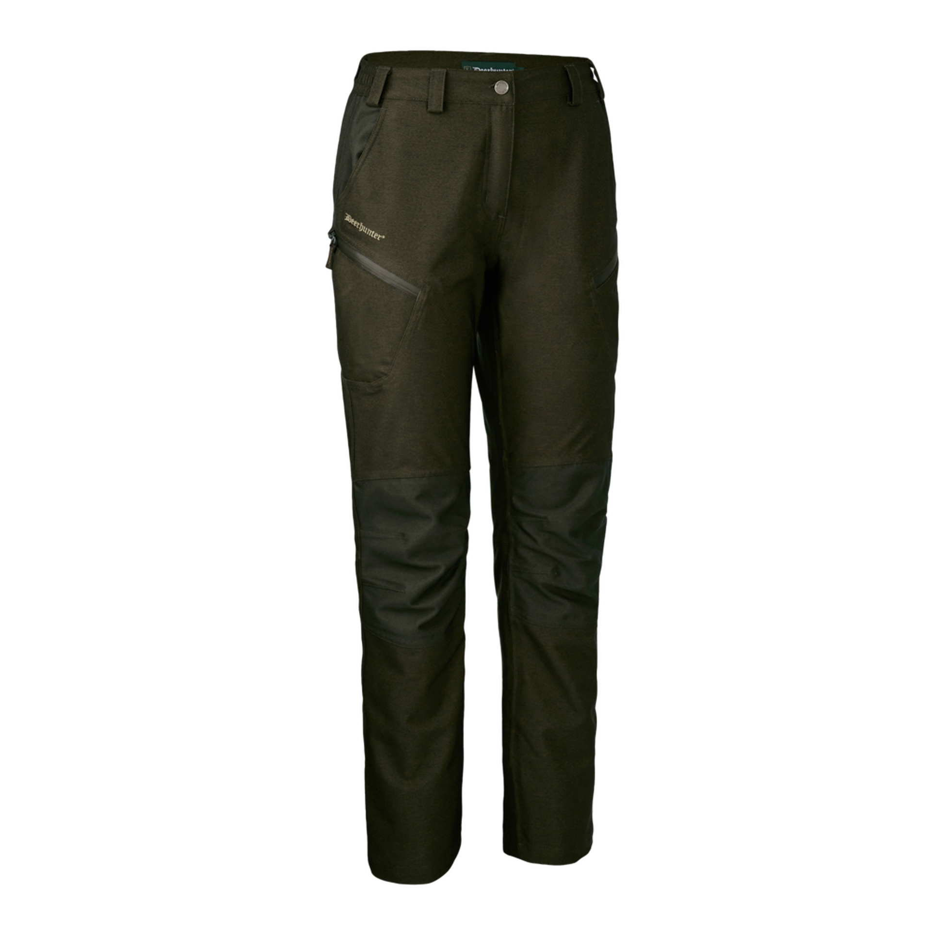 Deerhunter Lady Chasse Trousers - Olive Night Melange (365)