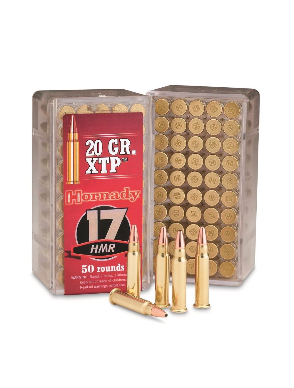 Hornady 17Hmr 20 Grain XTP Bullets