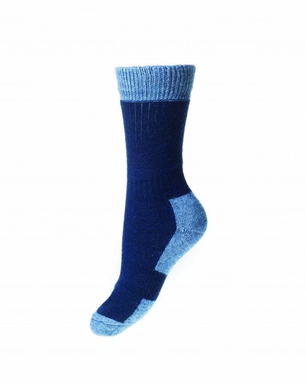 House of Cheviot Lady Glen Technical Socks - Navy