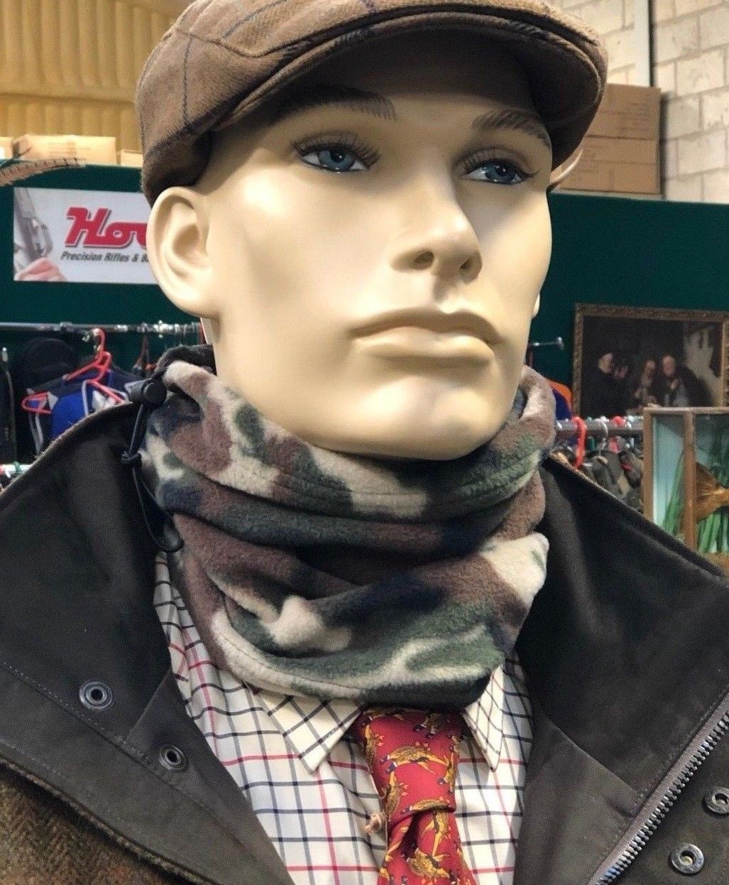 Fleece Neck Tube Gaiter - Camouflage