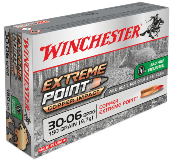 Winchester Extreme Point 30-06 150 Grain Lead Free